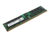 Lenovo - DDR4 - modul - 32 GB - DIMM 288-pin - 3200 MT/s / PC4-25600 - 1.2 V - registrert - ECC - grønn - for ThinkStation P620 30E0, 30E1 4X71B67861
