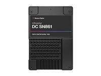 WD Ultrastar DC SN861 WUS6BA176PSP9X1 - SSD - Data Center - 7.68 TB - intern - 2.5" - U.2 PCIe 5.0 x4 (NVMe) 0TS2518