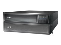APC Smart-UPS X 1500 Rack/Tower LCD - UPS (kan monteres i rack) - AC 230 V - 1200 watt - 1500 VA - Ethernet, RS-232, USB - utgangskontakter: 8 - 2U - svart - for P/N: AR106SH6, AR106V, AR106VI, AR109SH6, AR112SH6, AR3106, AR3106SP, SMX48RMBP2US SMX1500RMI2UNC