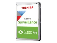 Toshiba S300 Pro MD10ADA400EV - Harddisk - Overvåking - 4 TB - intern - 3.5" - SATA 6Gb/s - 7200 rpm - buffer: 512 MB MD10ADA400EV