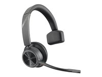 Poly Voyager 4300 UC Series 4310 - For Microsoft Teams - hodesett - on-ear - Bluetooth - trådløs - USB-A - Certified for Microsoft Teams 218470-02