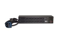 APC Switched Rack PDU AP7922B - Strømfordelerenhet (kan monteres i rack) - AC 230 V - Ethernet 10/100 - inngang: IEC 60309 32A - utgangskontakter: 16 (power IEC 60320 C13) - 2U - 3.66 m kabel - for P/N: SCL500RM1U, SCL500RMI1U, SMX2KR2UX145, SMX3KR2UNCX145, SMX750CUS, SRVSL1KRARK AP7922B