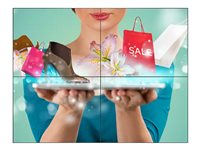 Philips 55BDL2105X - 55" Diagonalklasse (55" synlig) - X-Line LED-backlit LCD video wall - intelligent skilting - 1080p 1920 x 1080 - 1920 x 1080 54.5" - Direct LED 55BDL2105X/00