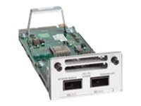 Cisco - Utvidelsesmodul - 40 Gigabit QSFP+ x 2 - oppusset - for P/N: C9300-24U-10E, C9300-48UB-A, C9300-48UB-E C9300-NM-2Q-RF