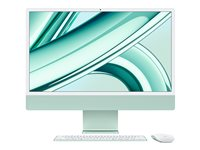 Apple iMac with 4.5K Retina display - alt-i-ett M3 - 8 GB - SSD 256 GB - LED 24" - Norsk MQRA3H/A