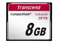 Transcend Industrial - Flashminnekort - 8 GB - 170x - CompactFlash TS8GCF170