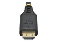 StarTech.com - High Speed - HDMI-kabel - HDMI hann til HDMI hann - 3 m - skjermet - svart - halogenfri, passiv, 4K 60Hz støtte, 1440p (UWQHD) støtter 144 Hz, støtte for 1080p 240 Hz HDMI2-CABLE-GRIP-3M