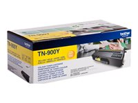 Brother TN900y - Gul - original - tonerpatron - for Brother HL-L9300CDWTT, MFC-L9550CDW, MFC-L9550CDWT TN900YP