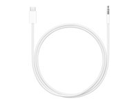 Apple - USB-C til hodetelefons-jakkadapter - USB-C hann til 3,5 mm telefonjakk hann - 1.2 m - toretnings MDV84ZM/A