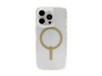 ZAGG Milan Snap - Baksidedeksel for mobiltelefon - MagSafe-samsvar - gullglans - for Apple iPhone 16 Pro 702315128