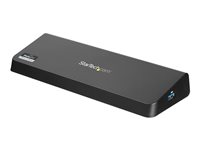 StarTech.com USB 3.0 Docking Station Dual Monitor with HDMI & 4K DisplayPort, 4x USB-A, Gigabit Ethernet, USB Type A Universal Laptop Dock with USB 3.1 Gen 1 Hub (5 Gbps) and Charging - Mac, Windows, Chrome (USB3DOCKHDPC) - Dokkingstasjon - USB - HDMI, DP - 1GbE - for P/N: ARMBARDUO, ARMDUAL, ARMDUAL30, ARMSLIMDUO USB3DOCKHDPC