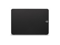 Seagate Expansion STKP28000400 - Harddisk - 28 TB - ekstern (stasjonær) - USB 3.0 - svart - med Seagate Rescue Data Recovery STKP28000400