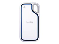 SanDisk Extreme Portable - SSD - 1 TB - ekstern (bærbar) - USB 3.1 Gen 2 (USB-C kontakt) - for Sony PlayStation 5 SDSSDE62P-1T00-G25