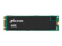 Micron 5400 PRO - SSD - kryptert - 480 GB - intern - M.2 2280 - SATA 6Gb/s - 256-bit AES - Self-Encrypting Drive (SED), TCG Enterprise SSC MTFDDAV480TGA-1BC16ABYYR