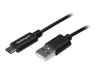 StarTech.com USB C to USB Cable - 3 ft / 1m - USB A to C - USB 2.0 Cable - USB Adapter Cable - USB Type C - USB-C Cable (USB2AC1M) - USB-kabel - USB-C (hann) til USB (hann) - USB 2.0 - 1 m - svart - for P/N: HB30C1A1CPD, HB30C3A1CFBW, HB30C3AGEPD, HB30C3APDW, HB30C4ABW, ST4200MINIC USB2AC1M