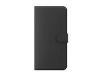 iFrogz Defence - Lommebok for mobiltelefon - polyuretanlær, polykarbonat (PC) - svart - for Apple iPhone 16 Pro Max 302315357