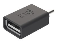 Logitech - USB-adapter - USB-C (hann) til USB (hunn) 956-000005