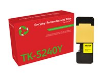 Everyday - Gul - kompatibel - boks - gjenfabrikert - tonerpatron (alternativ for: Kyocera TK-5240Y) - Green World Alliance returprogram 006R04811