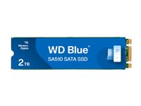 WD Blue SA510 WDS200T3B0B-00C7C0 - SSD - 2 TB - intern - M.2 2280 - SATA 6Gb/s WDS200T3B0B-00C7C0