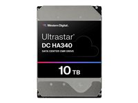 WD Ultrastar DC HA340 WUS721210BLE6L4 - Harddisk - Data Center - 10 TB - intern - 3.5" - SATA 6Gb/s - 7200 rpm - buffer: 512 MB 0B47062