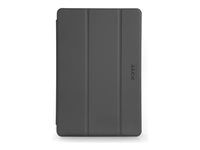 PORT Capri - Beskyttende deksel for nettbrett - lerret - svart - for Samsung Galaxy Tab A9+ 201352
