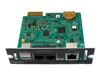 APC Network Management Card 3 with PowerChute Network Shutdown & Environmental Monitoring - Adapter for fjernstyrt administrasjon - 1GbE - 1000Base-T - for P/N: SMT1000RM1U, SMT750RM1U, SRTL10KRM4UT, SRTL8KRM4UT, SRYL5K20XLT18, SRYL5K20XLT24 AP9641