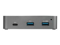 StarTech.com 3 Port USB C 3.1 Gen 2 Hub with Ethernet Adapter, 10Gbps USB Type C to 2x USB-A & 1x USB-C Ports, USB Hub w/ BC 1.2 Phone Fast Charging, Superspeed 10Gbps USB C Hub with GbE - Windows/macOS/Linux - Hub - 1 x USB-C + 2 x USB 3.1 + 1 x 10/100/1000 - stasjonær - AC 110/240 V - for P/N: PEXUSB321C HB31C2A1CGS