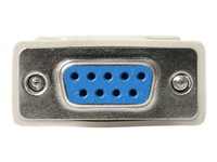 StarTech.com DB9 RS232 Serial Null Modem Adapter - F/F - Null modem adapter - DB-9 (F) to DB-9 (F) - NM9FF - Null modem-adapter - DB-9 (hunn) til DB-9 (hunn) - for P/N: EC1S952, EC2S952, PCI2S232485I NM9FF