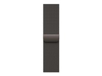 Apple - Sløyfe for smart armbåndsur - 42mm - 130 - 180 mm - skifergrå MXMP3ZM/A