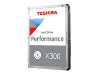 Toshiba X300 Performance HDWR51CUZSVA - Harddisk - 12 TB - intern - 3.5" - SATA 6Gb/s - 7200 rpm - buffer: 512 MB HDWR51CUZSVA