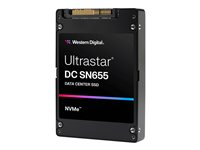 WD Ultrastar DC SN655 WUS5EC0B1ESP7Y3 - SSD - Data Center - 30.72 TB - intern - 2.5" - U.3 PCIe 4.0 (NVMe) 0TS2509