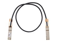Cisco Copper Cable - Direkte 100GBase-koblingskabel - QSFP (hann) til QSFP (hann) - 5 m - passiv - gjenfabrikert - for Mellanox ConnectX-5 Ex EN; Nexus 93108TC-EX, 93180YC-FX, 9336C-FX2 QSFP-100G-CU5M-RF