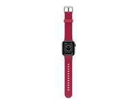 OtterBox All Day Comfort - Bånd for smart armbåndsur - 38/40/41mm - rouge rubellite (rosa) - for Apple Watch Hermès Series 9, SE 3, Series 10, Series 11, Series 8, Series 9 77-93699