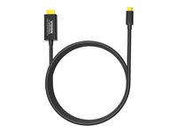 VISION - Adapterkabel - USB-C hann til HDMI hann - 2 m - svart - støtte for 8K UHD (7680 x 4320) TC 2MUSBCHDMI8K/BL