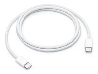 Apple - USB-kabel - USB-C (hann) til USB-C (hann) - USB 2.0 - 1 m - USB Power Delivery (60W) MW493ZM/A