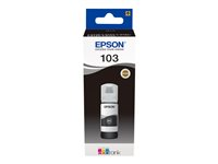 Epson 103 - 65 ml - svart - original - blekkrefill - for EcoTank L3150, L3151, L5190 C13T00S14A10
