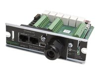 Schneider Dry Contact I/O SmartSlot Card - UPS-administrasjonsmodul - svart - for P/N: SMT1000RM1U, SMT1500CNC, SMT750RM2UCNC, SMTL2K2RM2UCLNC, SMTL3KRM2UCL, SMTL3KRM2UCLNC AP9613