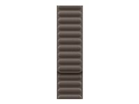 Apple - Klokkestropp for smart armbåndsur - 42mm - M/L-størrelse - mørk taupe MXWP3ZM/A
