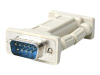 StarTech.com DB9 RS232 Serial Null Modem Adapter - Null modem adapter - DB-9 (M) to DB-9 (F) - NM9MF - Null modem-adapter - DB-9 (hann) til DB-9 (hunn) - for P/N: EC1S952, EC2S952, PCI2S232485I, PCI2S4851050, PCI2S5502, PEX4S953LP NM9MF
