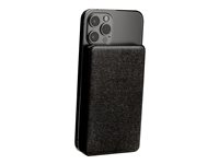 mophie snap+ juice pack mini - Trådløs ladematte / nødlader - 5000 mAh - svart 401107912