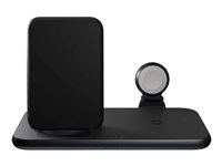 Zens Aluminium Series 4 in 1 - Trådløst ladestativ + AC-strømadapter - 45 watt - Apple Fast Charge, FC (USB) - på kabel: USB-C - hvit ZEDC15W/00