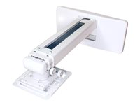 Optoma OWM3001ST - Monteringssett - justerbar - for projektor - kort kast - hvit - veggmonterbar OWM3001ST