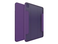 OtterBox Symmetry Folio Series - Lommebok for nettbrett - polykarbonat, syntetisk gummi - fantasi (klar/lilla) - for Apple 13-inch iPad Pro (M4) 77-95260