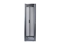 APC NetShelter SX Enclosure with Roof and Sides - Rack - svart - 42U - 19" - TAA-samsvar - for P/N: SMT2200I2U-BR, SRT1000XLA, SRT1500XLA, SRT2200XLA, SRT3000XLA, SRT3000XLAUS AR3300