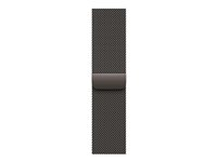 Apple - Sløyfe for smart armbåndsur - 40mm - 130 - 180 mm - skifergrå MAXM4ZM/A