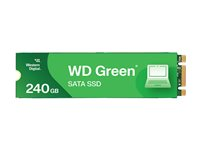 WD Green WDS240G3G0B - SSD - 240 GB - intern - M.2 2280 - SATA 6Gb/s WDS240G3G0B-00BJF0