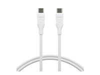 dbramante1928 re-charge - USB-kabel - 24 pin USB-C (hann) til 24 pin USB-C (hann) - USB 2.0 - 1.2 m - USB Power Delivery (100 W), 100 % resirkulert plast CB12CCWH7089