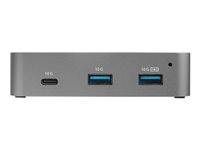 StarTech.com 4-Port USB C Hub - USB 3.1 Gen 2 (10Gbps) - 3x USB-A & 1x USB-C - Powered - Universal Power Adapter Included (HB31C3A1CS) - Hub - 1 x USB-C + 3 x USB 3.1 - stasjonær - AC 110/240 V - for P/N: PEXUSB321C HB31C3A1CS