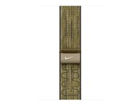 Apple Nike - Sløyfe for smart armbåndsur - 46mm - 145 - 220 mm - grønn/grå MXU33ZM/A