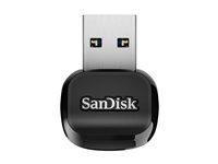 SanDisk QuickFlow - Kortleser (microSD, microSDHC, microSDHC UHS-I, microSDXC, microSDXC UHS-I) - USB 3.2 Gen 1 SDDR-B731-GN6NN